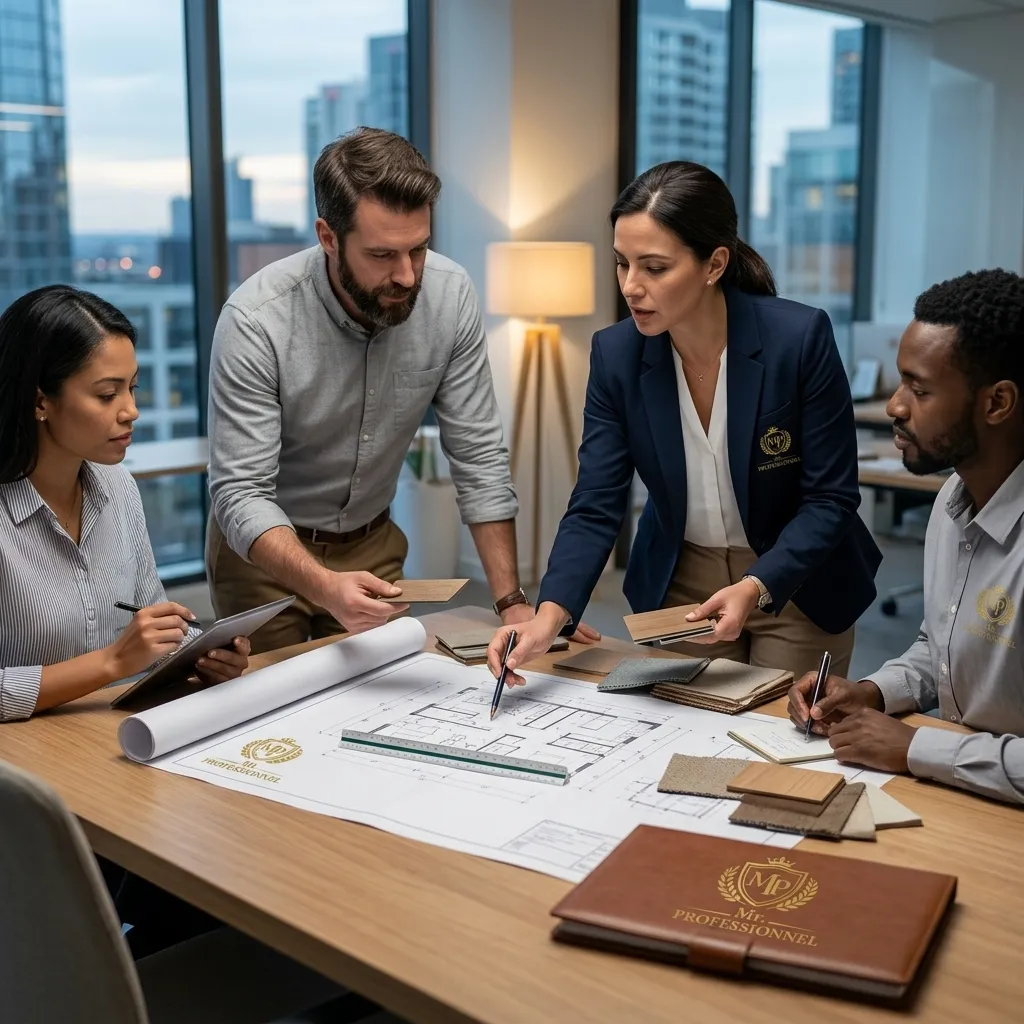 Aménagement intérieur et extérieur professionnel